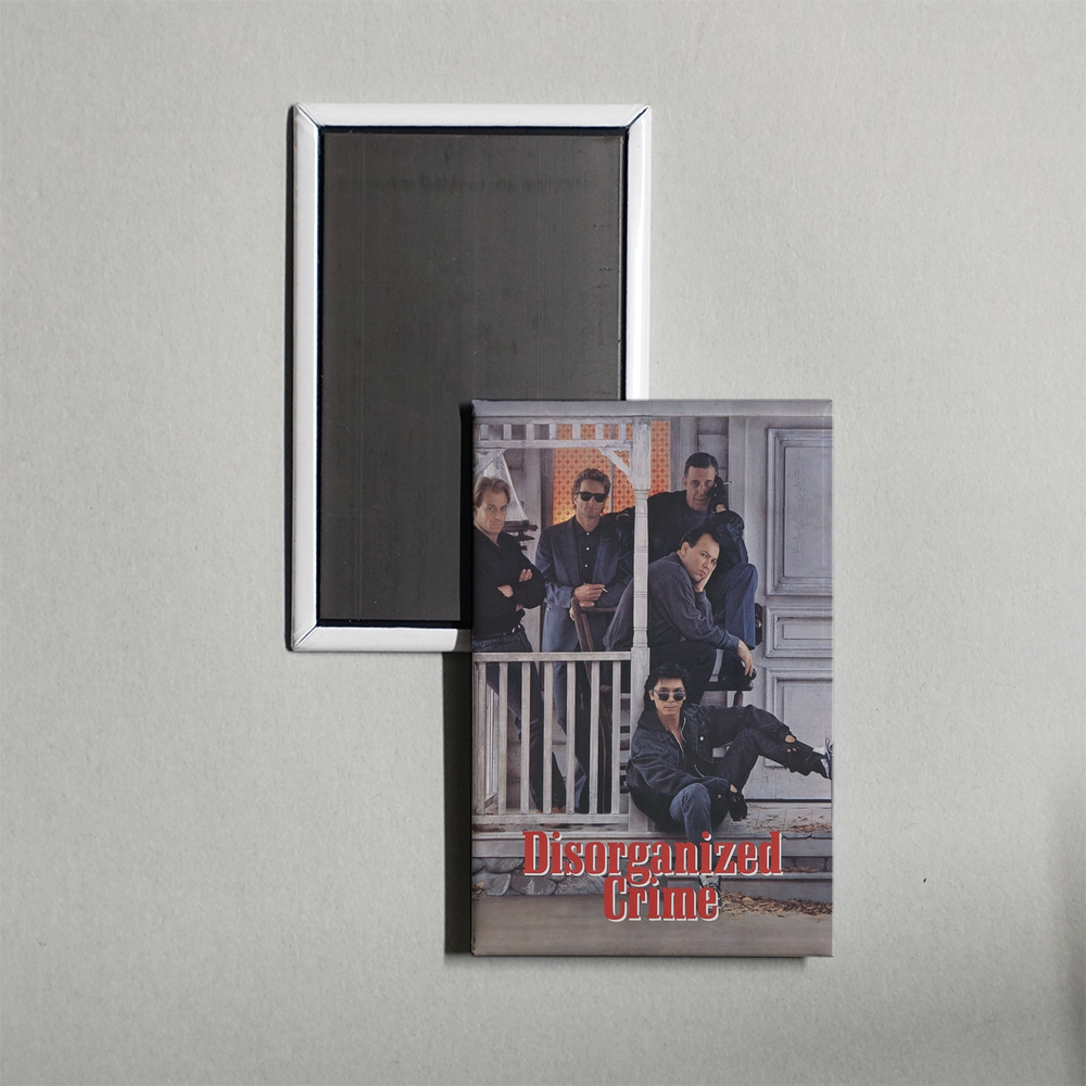 Disorganized Crime Mini Movie Fridge Magnet