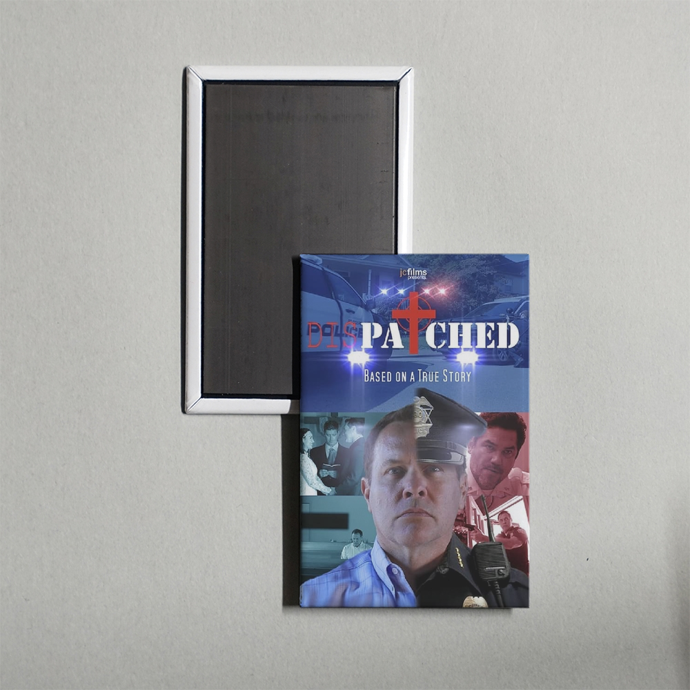 Dispatched Mini Movie Fridge Magnet