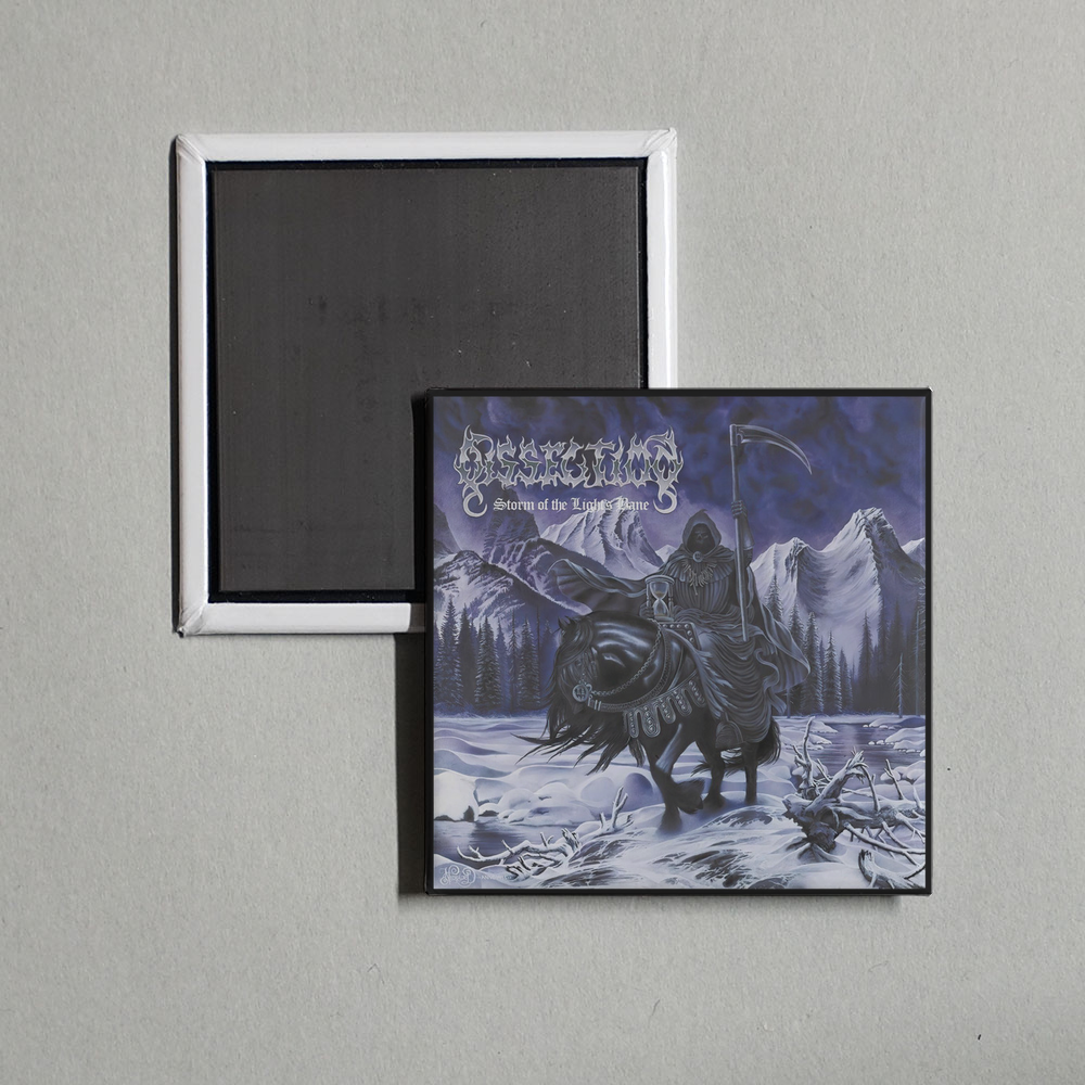 Dissection - Storm Of The Light's Bane Album Cover Fridge Magnet