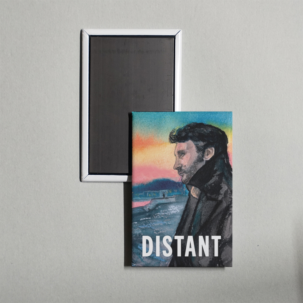 Distant Mini Movie Fridge Magnet