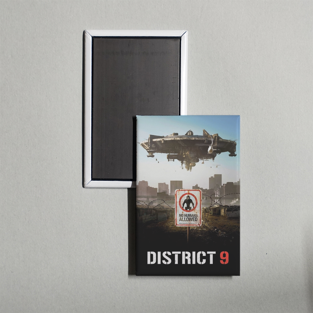 District 9 Mini Movie Fridge Magnet