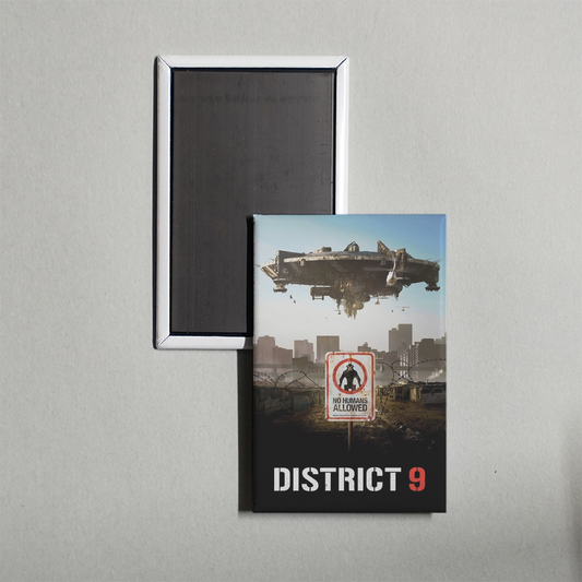 District 9 Mini Movie Fridge Magnet