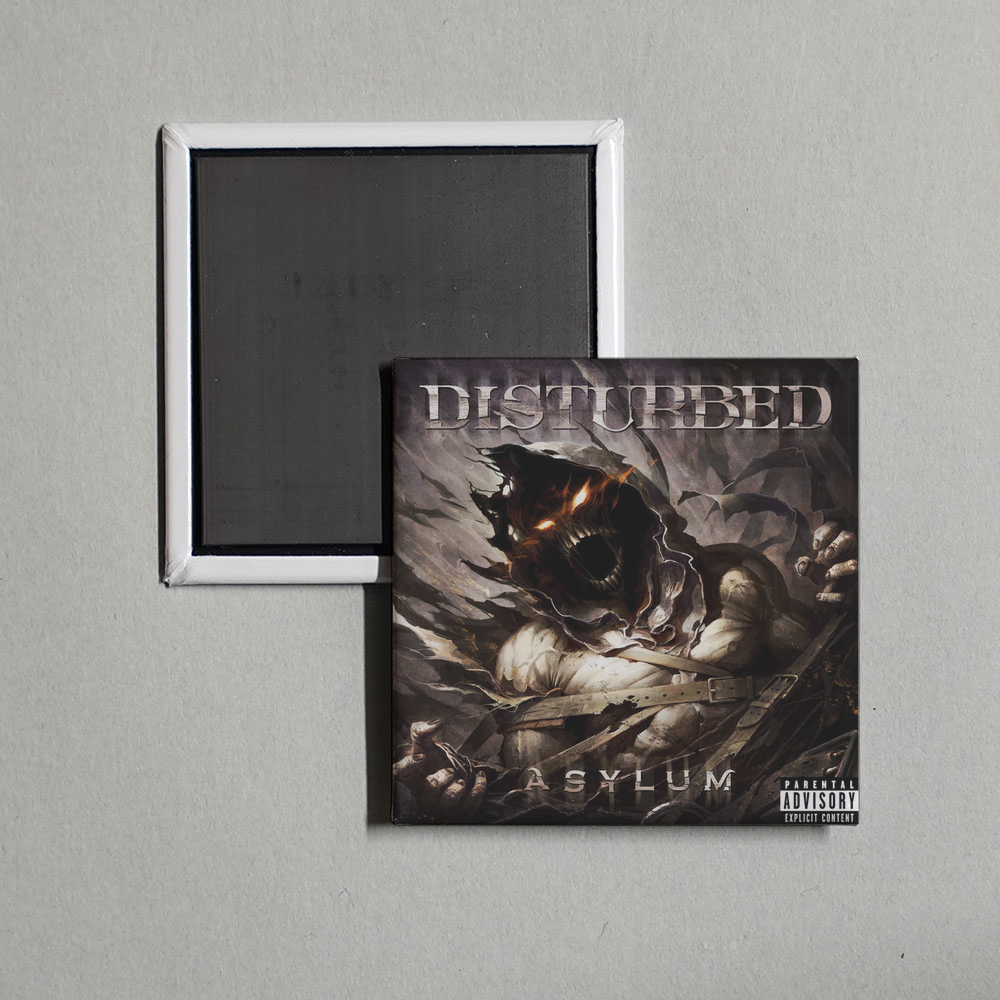 Disturbed - Asylum (Deluxe Edition) Album Cover Fridge Magnet