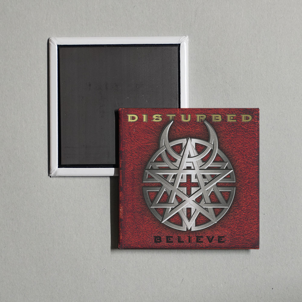 Disturbed - Believe Album Cover Fridge Magnet