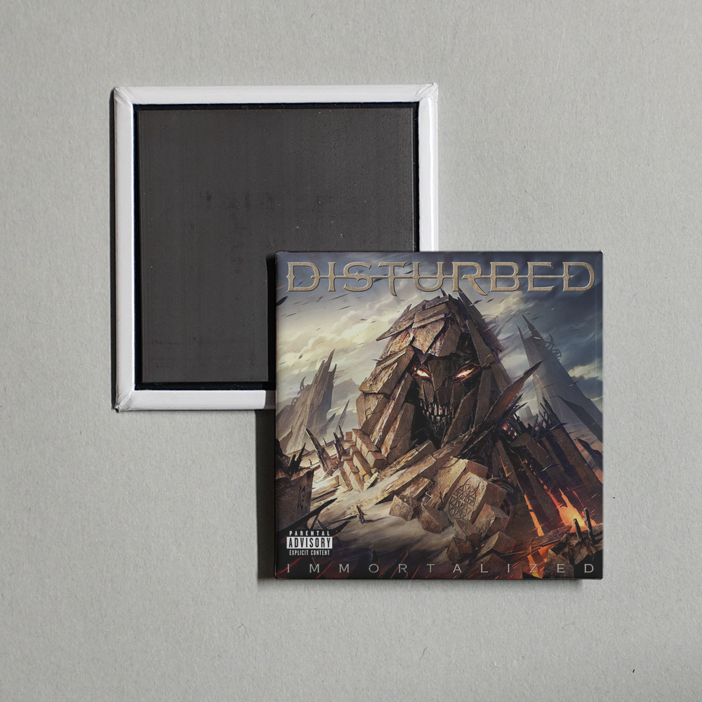 Disturbed - Immortalized Album Cover Fridge Magnet