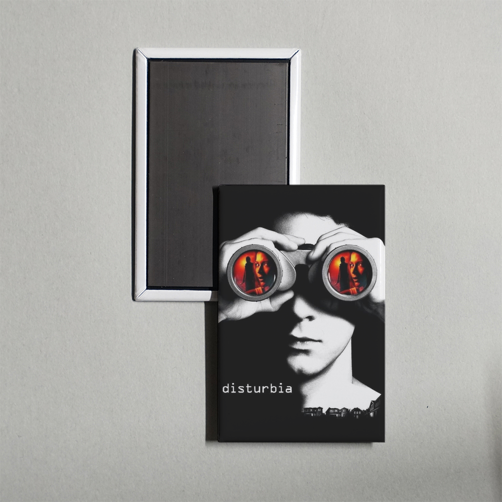 Disturbia Mini Movie Fridge Magnet