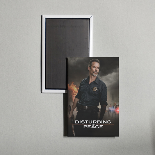 Disturbing the Peace Mini Movie Fridge Magnet