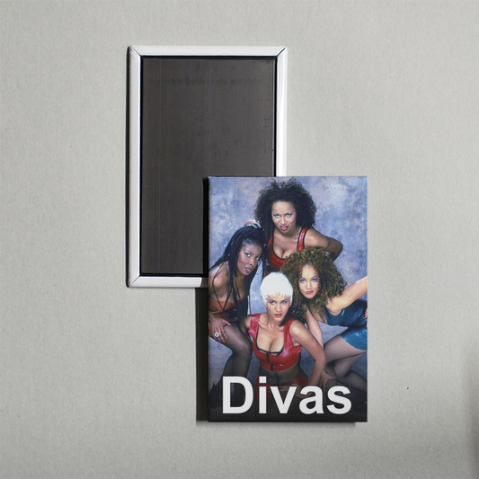Divas Mini Movie Fridge Magnet