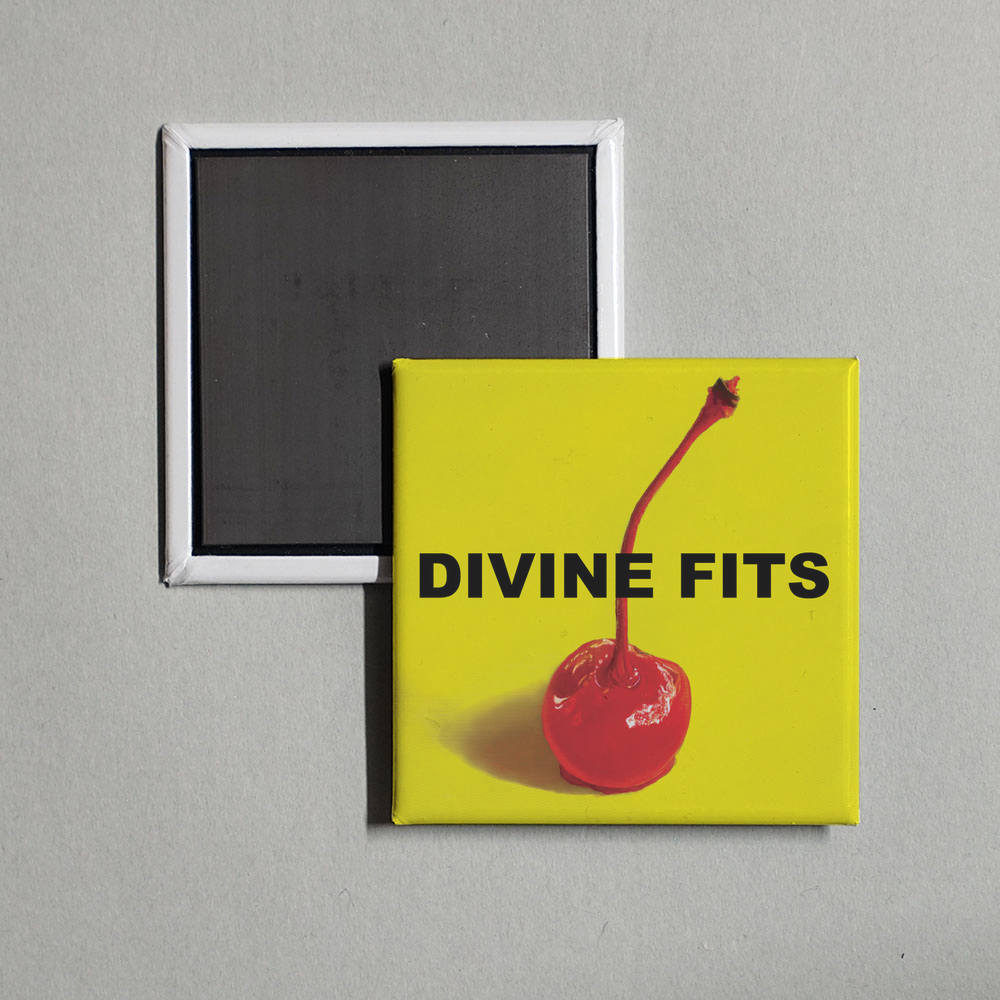 Divine Fits - A Thing Called Divine Fits Album Cover Fridge Magnet