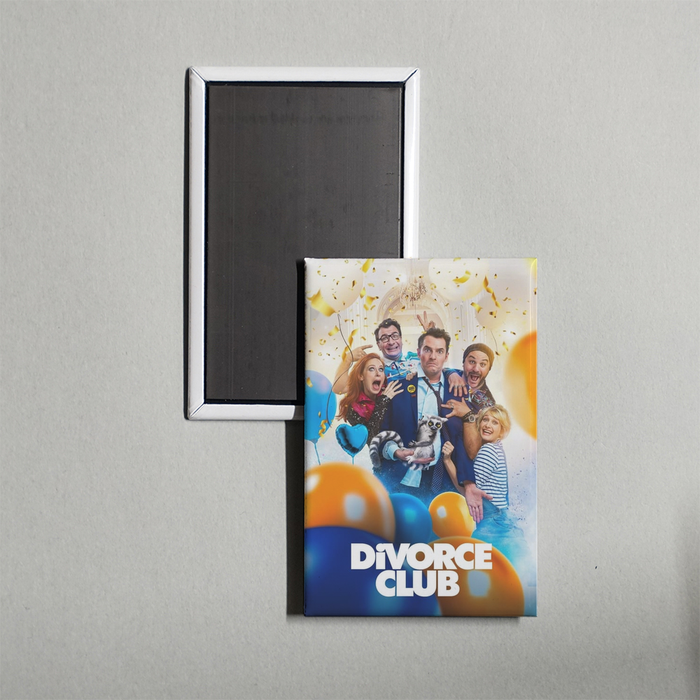 Divorce Club Mini Movie Fridge Magnet
