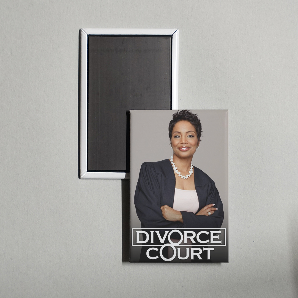 Divorce Court TV Show Fridge Magnet