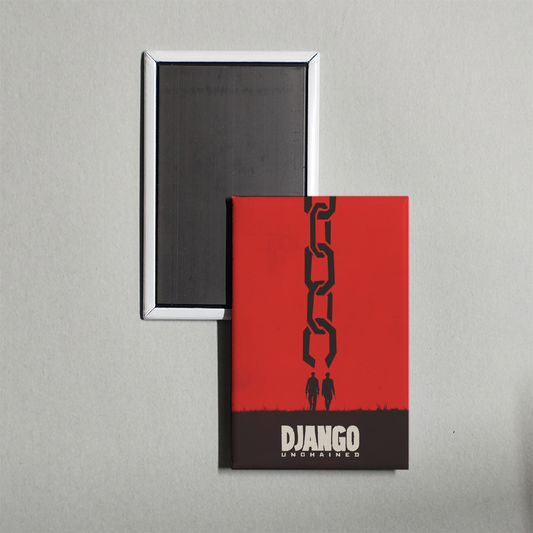 Django Unchained Mini Movie Fridge Magnet