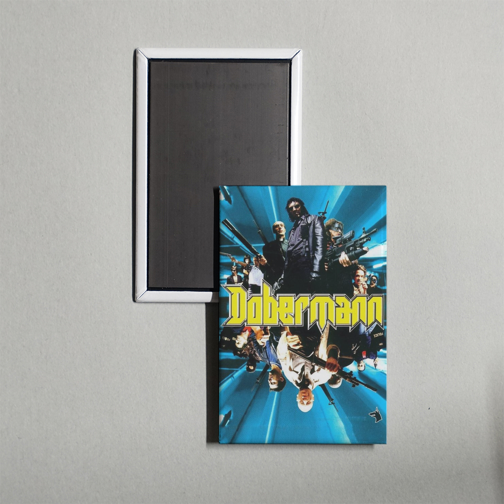 Dobermann Mini Movie Fridge Magnet