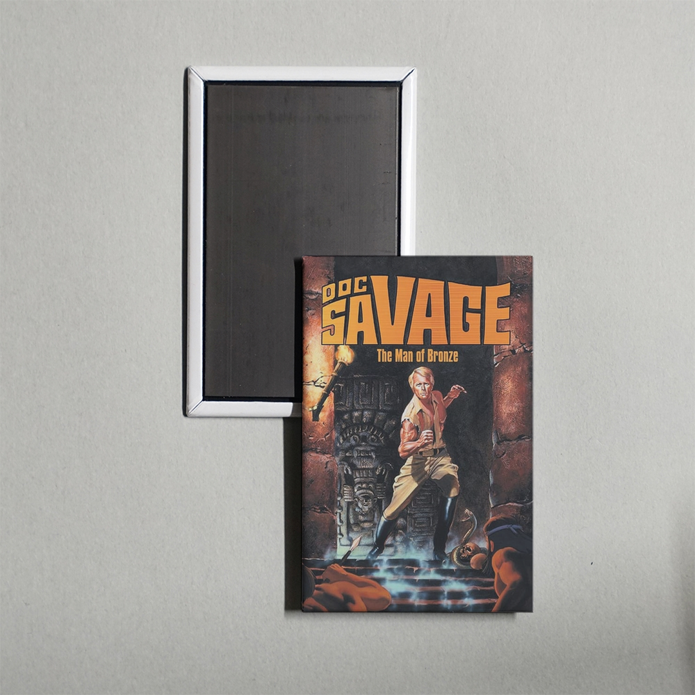 Doc Savage The Man of Bronze Mini Movie Fridge Magnet