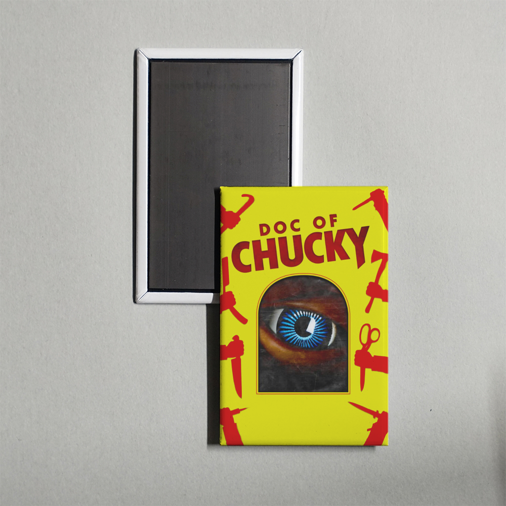 Doc of Chucky Mini Movie Fridge Magnet