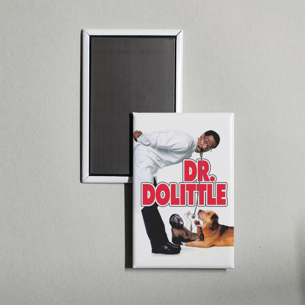 Doctor Dolittle Mini Movie Fridge Magnet