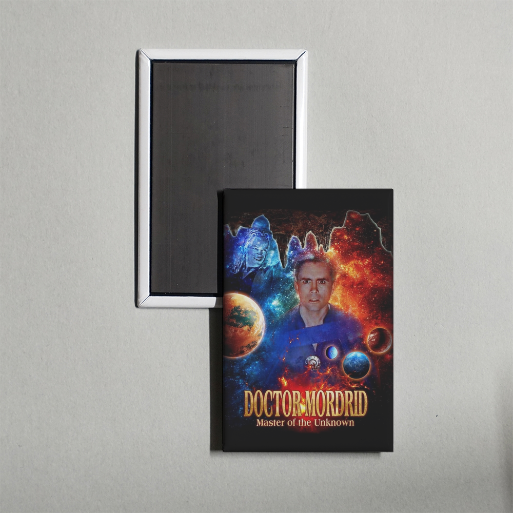 Doctor Mordrid Mini Movie Fridge Magnet