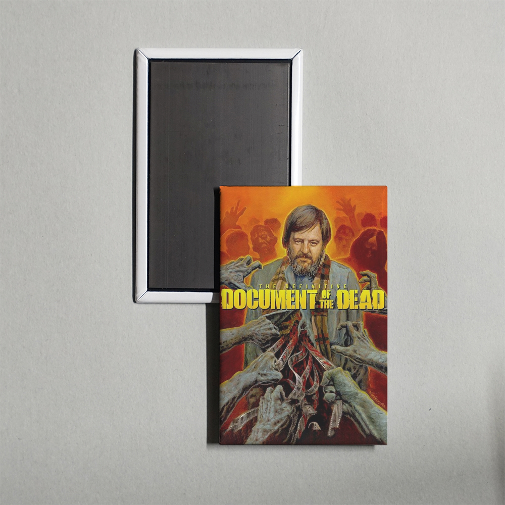Document of the Dead Mini Movie Fridge Magnet