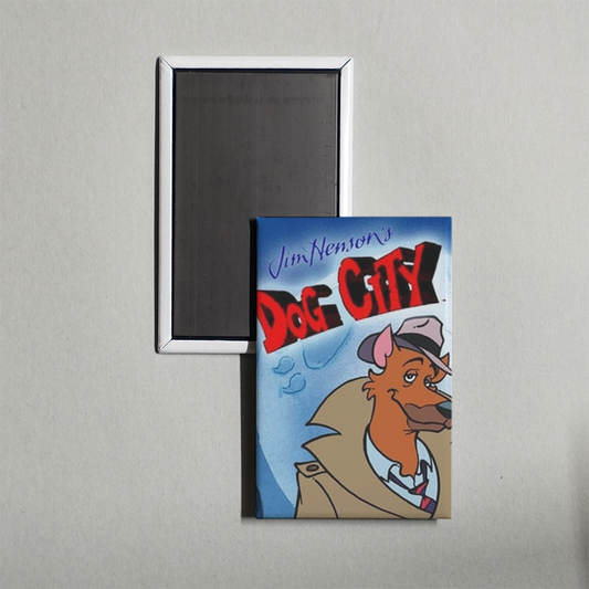 Dog City TV Show Fridge Magnet