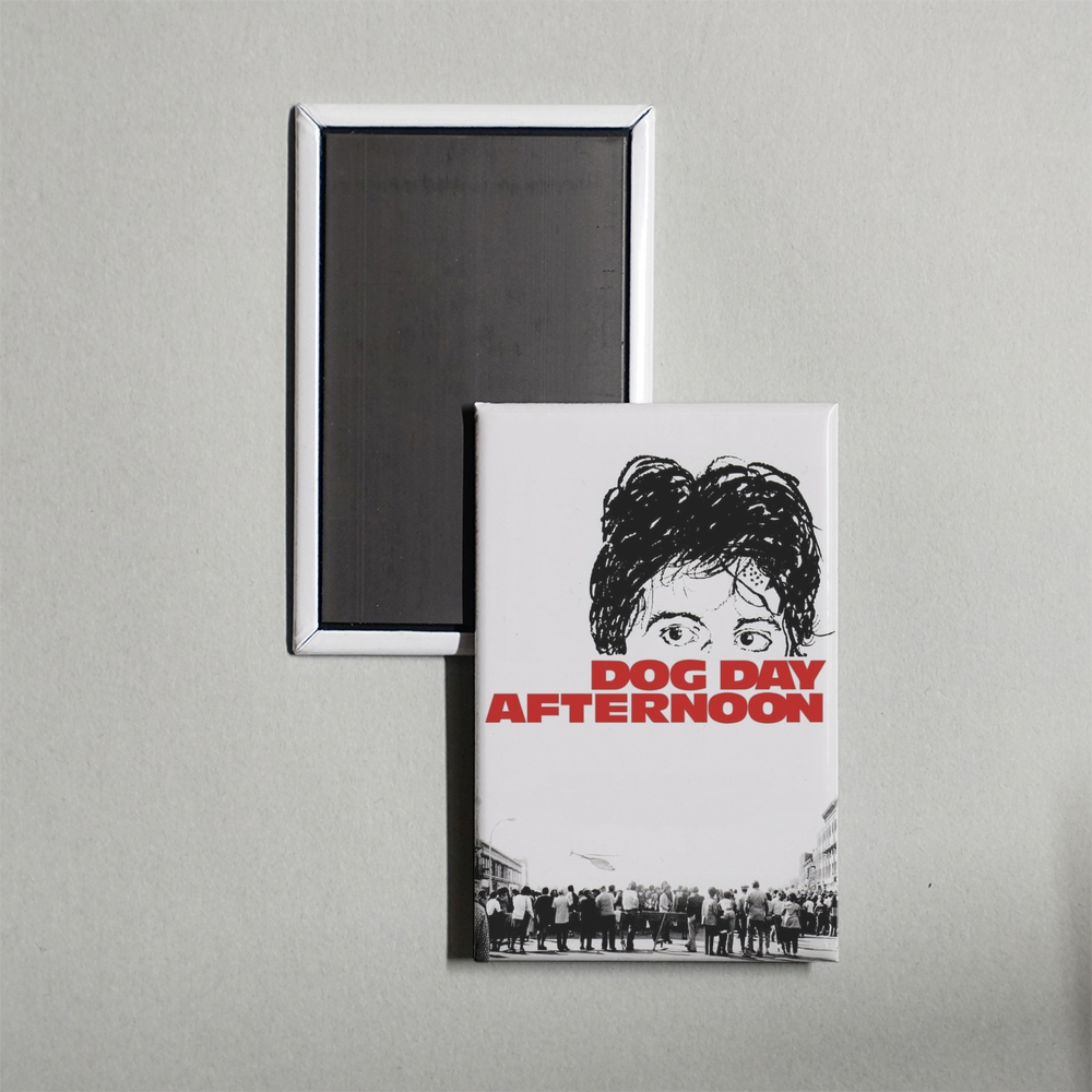 Dog Day Afternoon Mini Movie Fridge Magnet