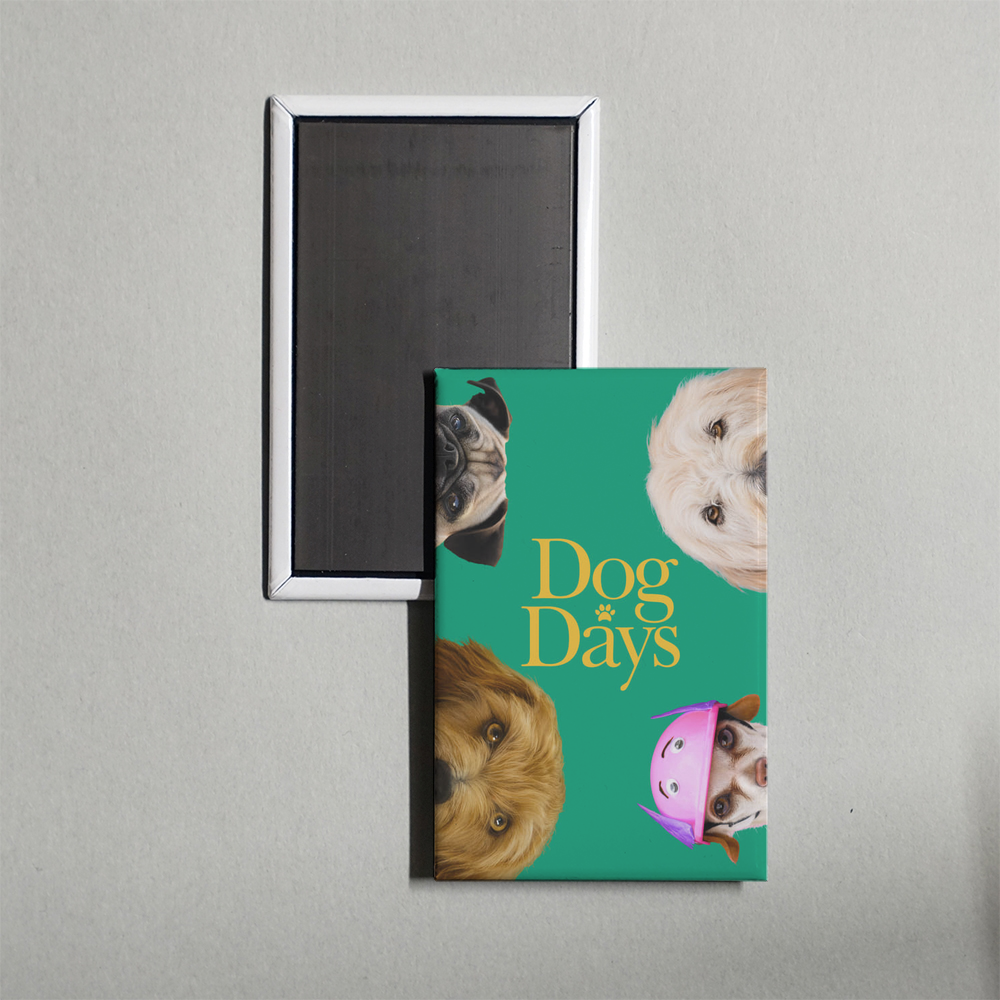 Dog Days Mini Movie Fridge Magnet