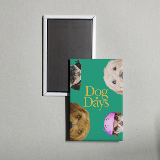 Dog Days Mini Movie Fridge Magnet