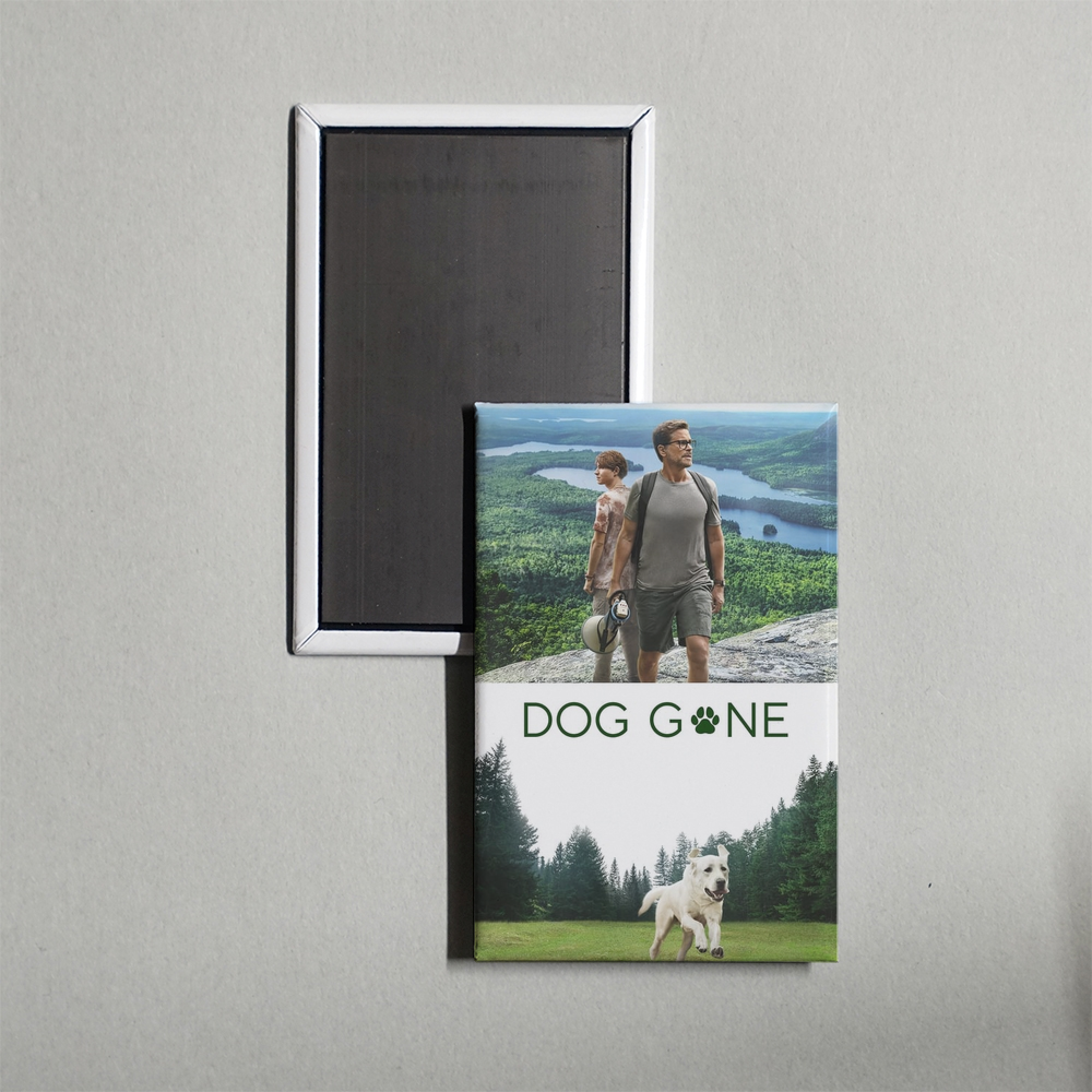 Dog Gone Mini Movie Fridge Magnet