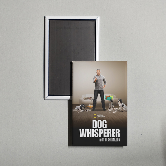 Dog Whisperer TV Show Fridge Magnet
