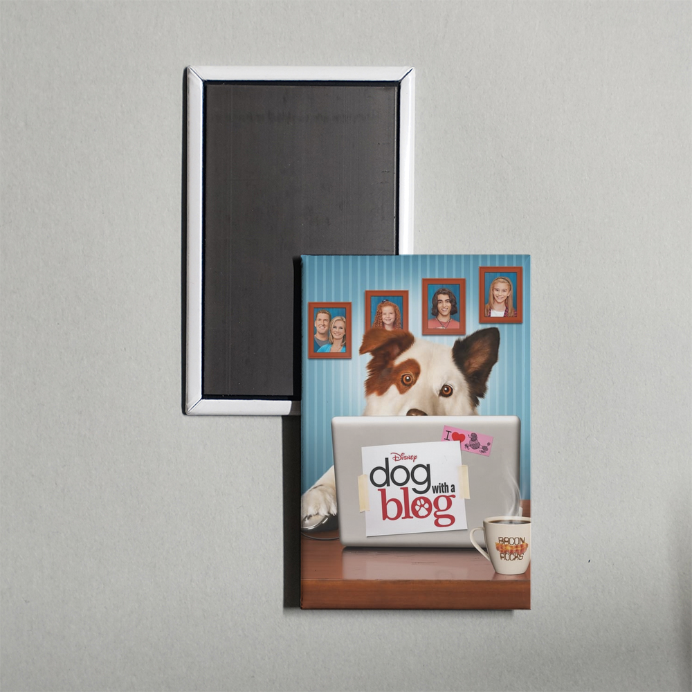 Dog with a Blog TV Show Fridge Magnet