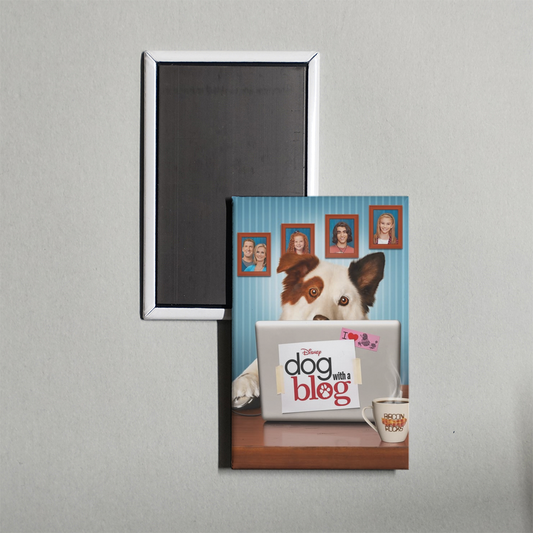 Dog with a Blog TV Show Fridge Magnet