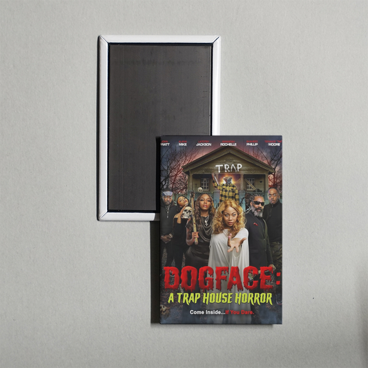 Dogface A Trap House Horror Mini Movie Fridge Magnet