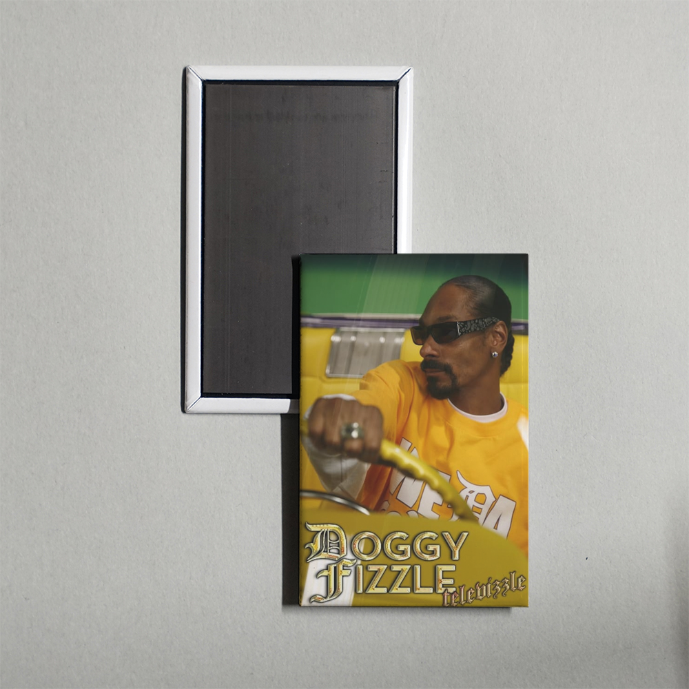 Doggy Fizzle Televizzle TV Show Fridge Magnet