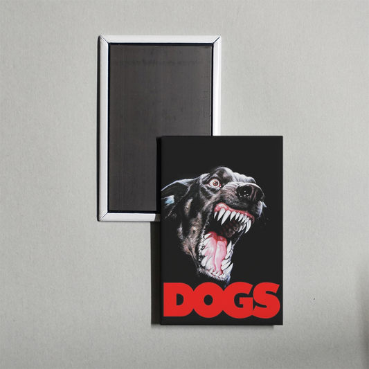 Dogs Mini Movie Fridge Magnet