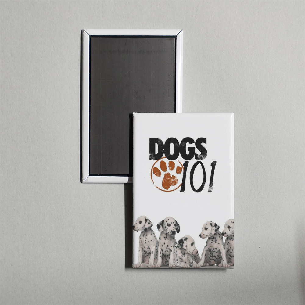 Dogs 101 TV Show Fridge Magnet