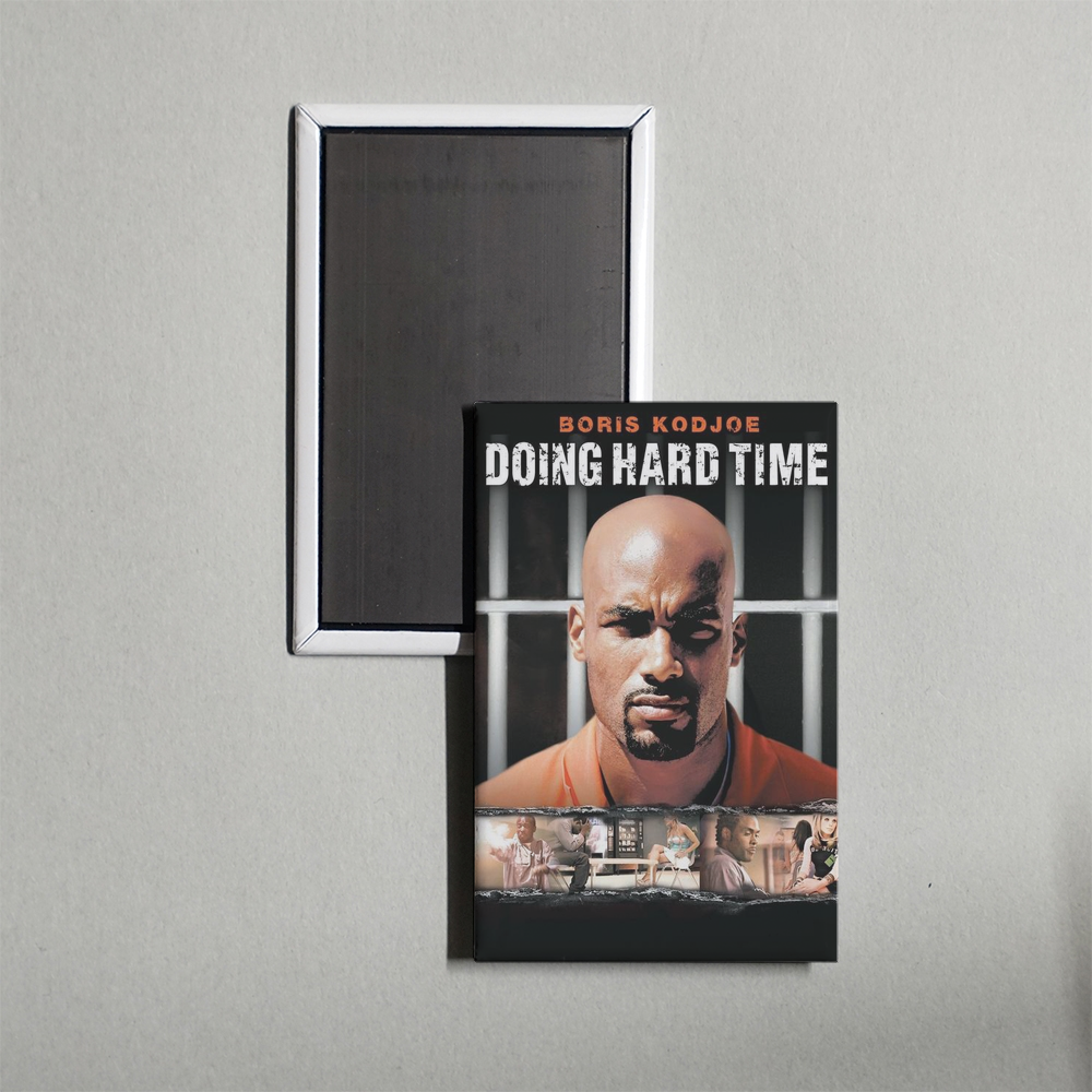 Doing Hard Time Mini Movie Fridge Magnet