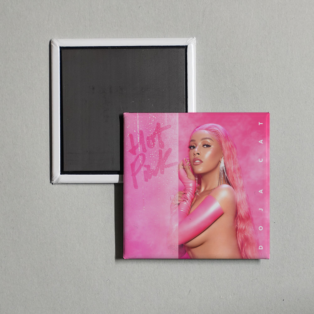 Doja Cat - Hot Pink Album Cover Fridge Magnet
