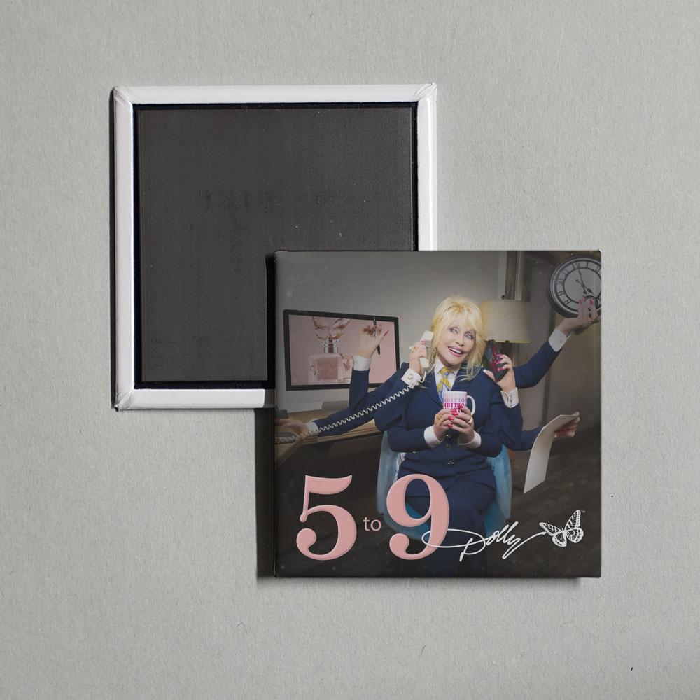 Dolly Parton - 5 to 9 Album Cover Fridge Magnet