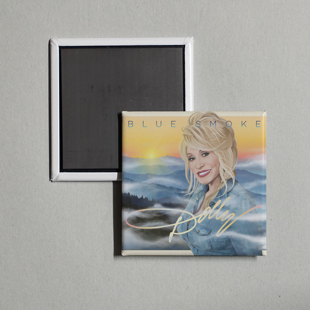 Dolly Parton - Blue Smoke Album Cover Fridge Magnet