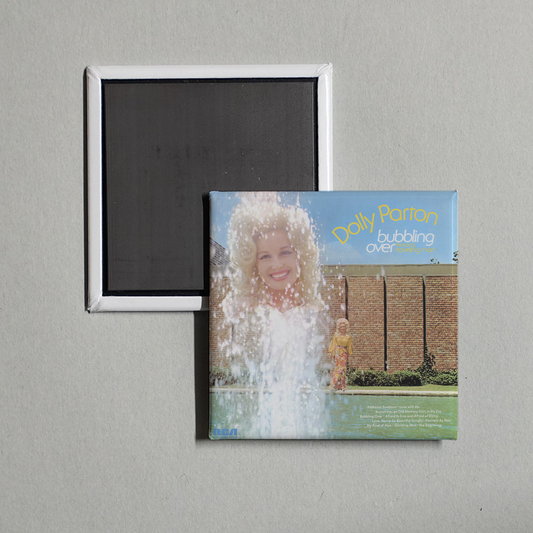 Dolly Parton - Bubbling Over Album Cover Fridge Magnet