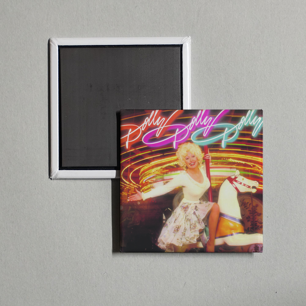 Dolly Parton - Dolly Dolly Dolly Album Cover Fridge Magnet