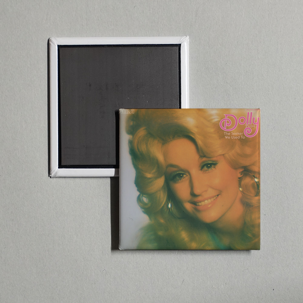 Dolly Parton - Dolly The Seeker - We Used To Album Cover Fridge Magnet