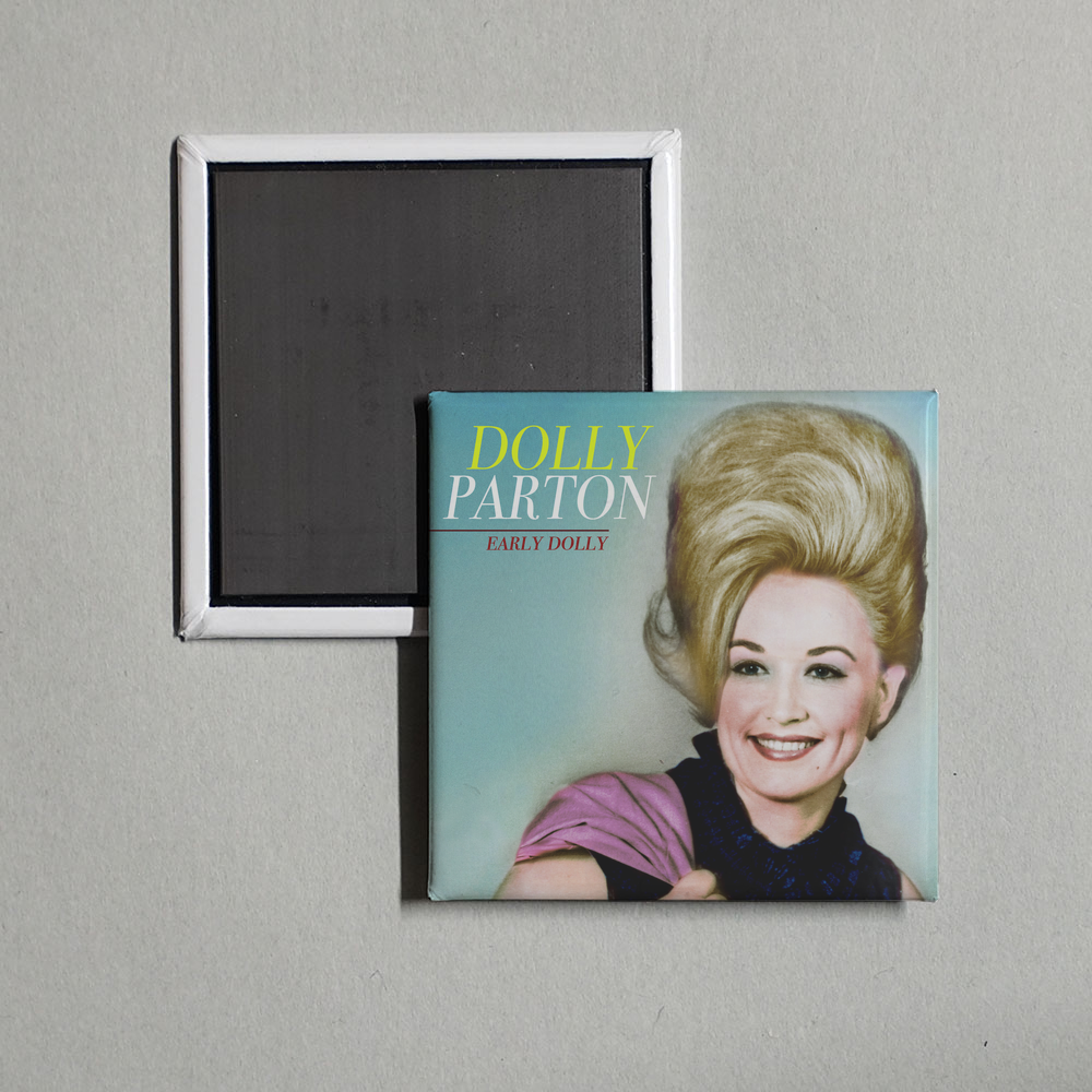 Dolly Parton - Early Dolly Album Cover Fridge Magnet