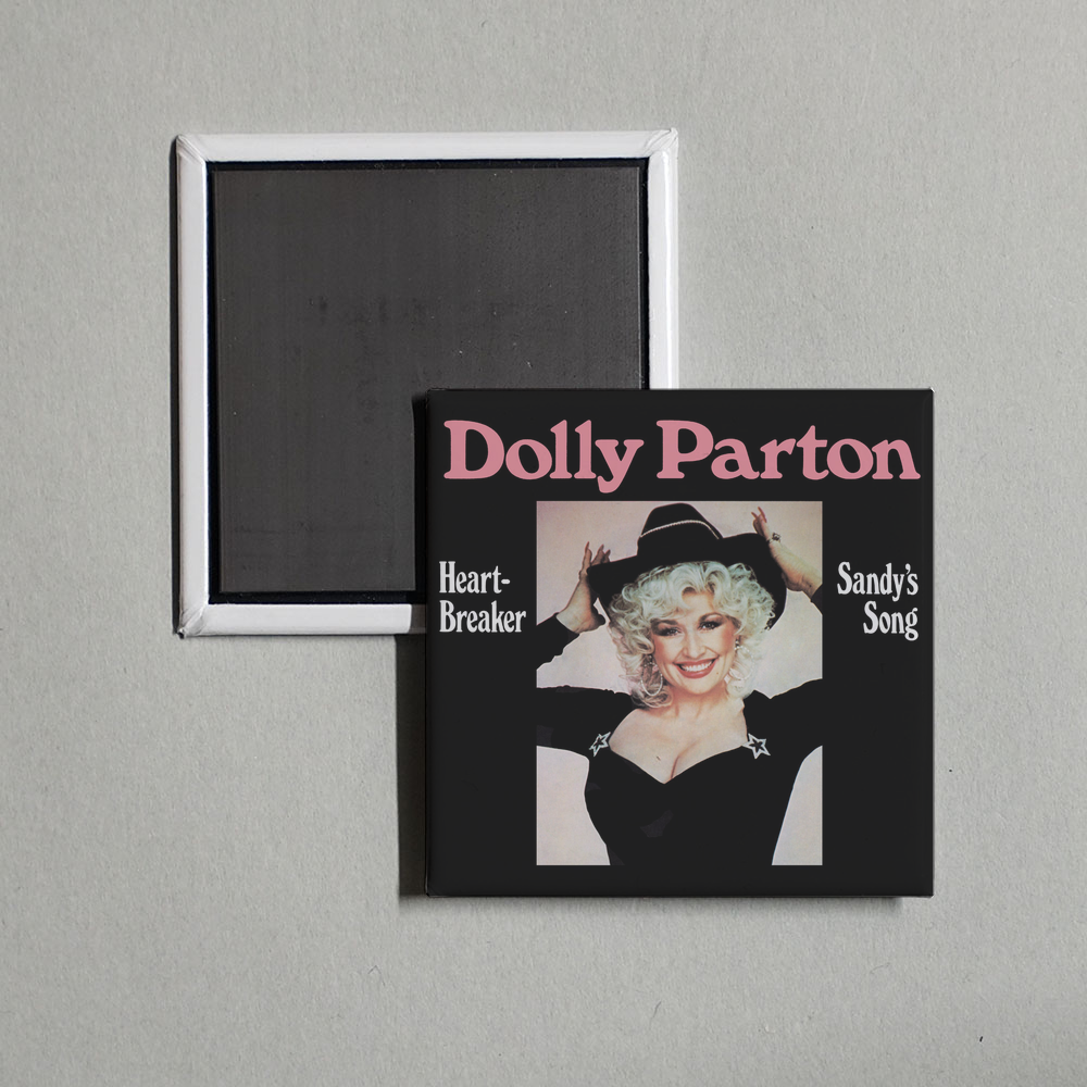 Dolly Parton - Heartbreaker Album Cover Fridge Magnet