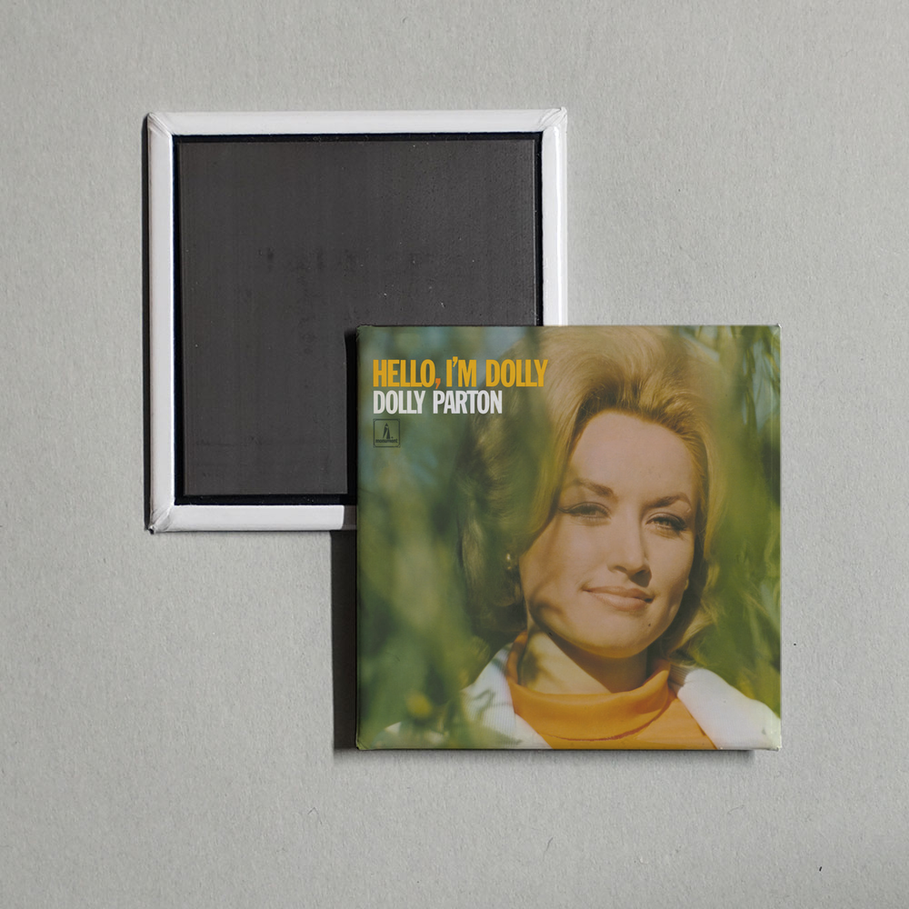 Dolly Parton - Hello, I'm Dolly Album Cover Fridge Magnet