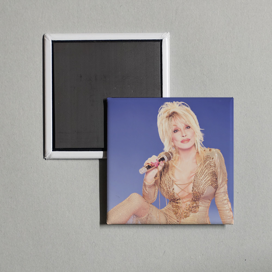 Dolly Parton - Let It Be (feat. Paul McCartney and Ringo Starr) Album Cover Fridge Magnet