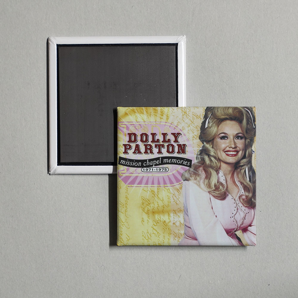 Dolly Parton - Mission Chapel Memories Album Cover Fridge Magnet