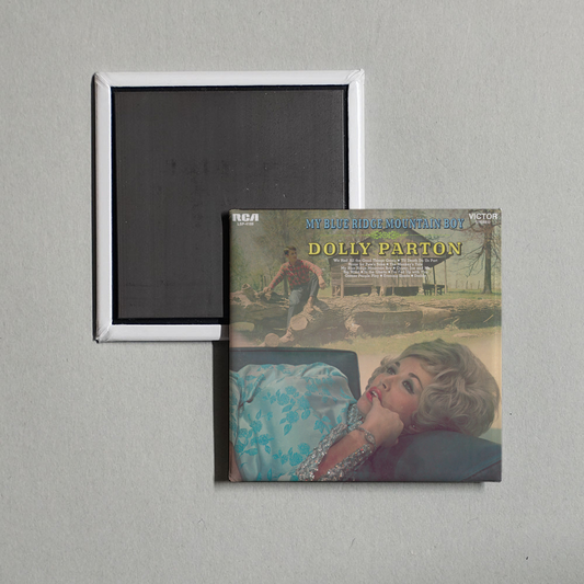 Dolly Parton - My Blue Ridge Mountain Boy Album Cover Fridge Magnet