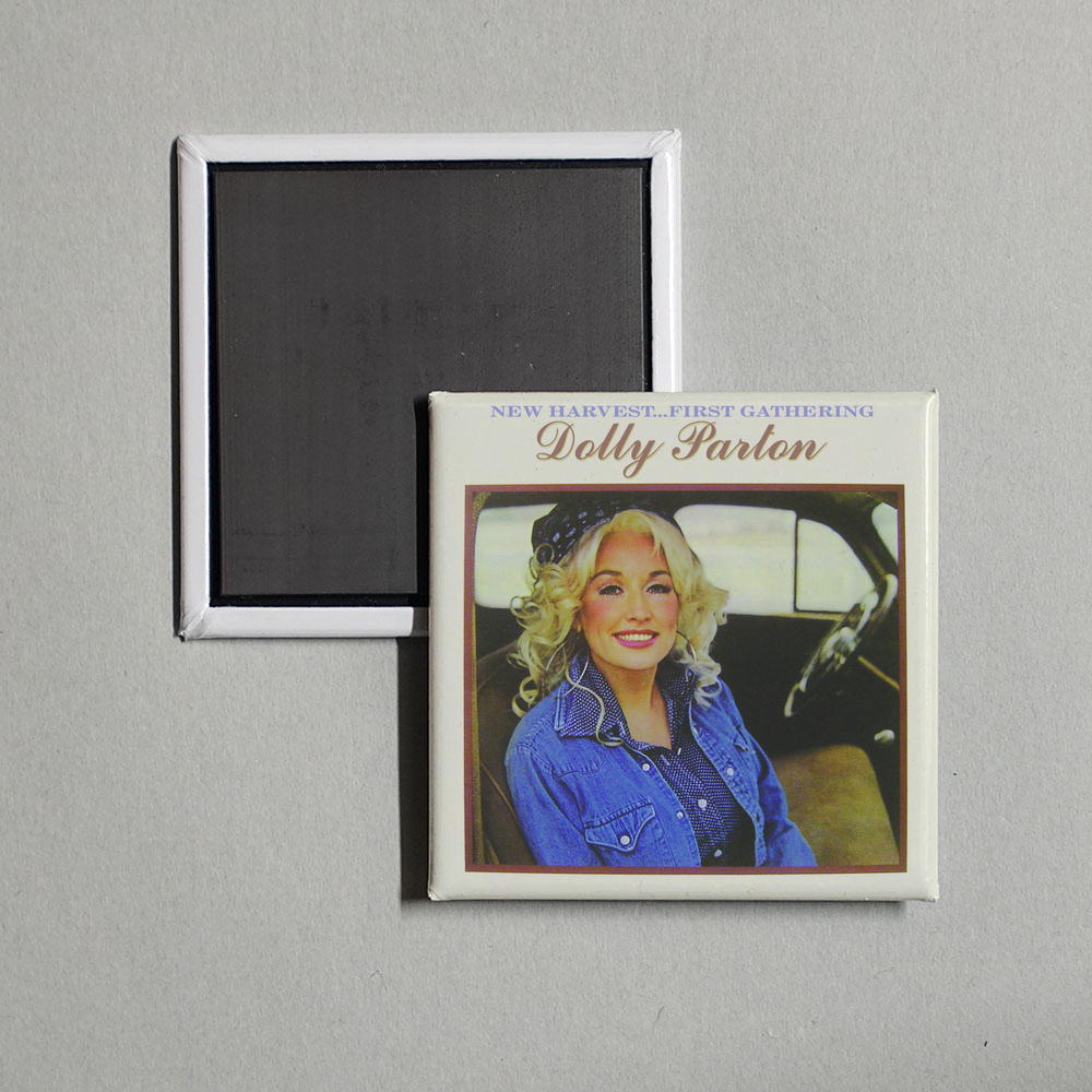 Dolly Parton - New Harvest...First Gathering Album Cover Fridge Magnet