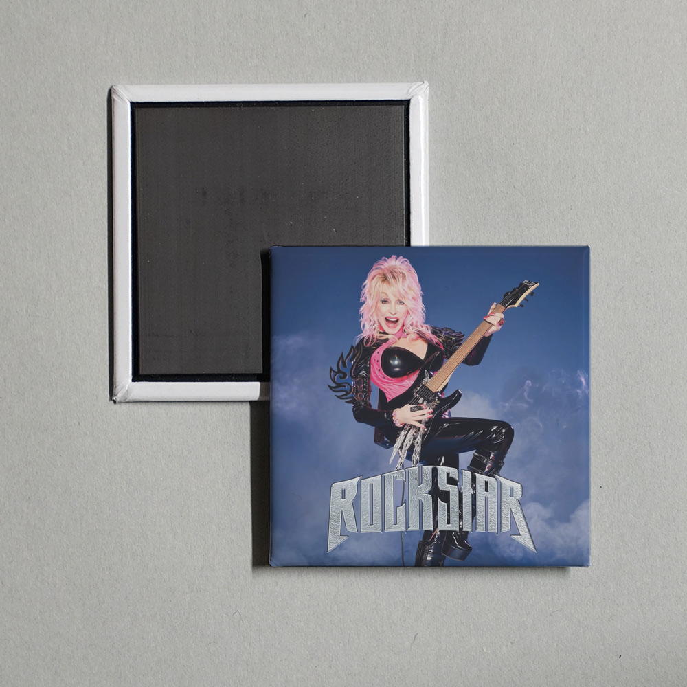 Dolly Parton - Rockstar 2 Album Cover Fridge Magnet