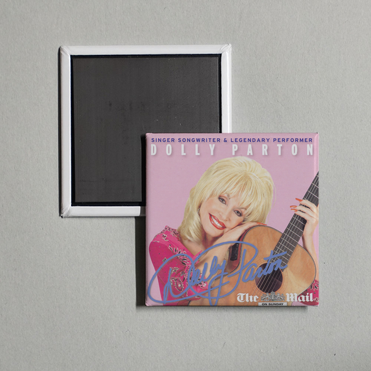 Dolly Parton - Singer Songwriter & Legendary Performer Album Cover Fridge Magnet
